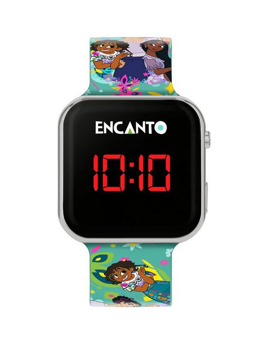 front image of disney-encanto-led-watch-with-printed-strap