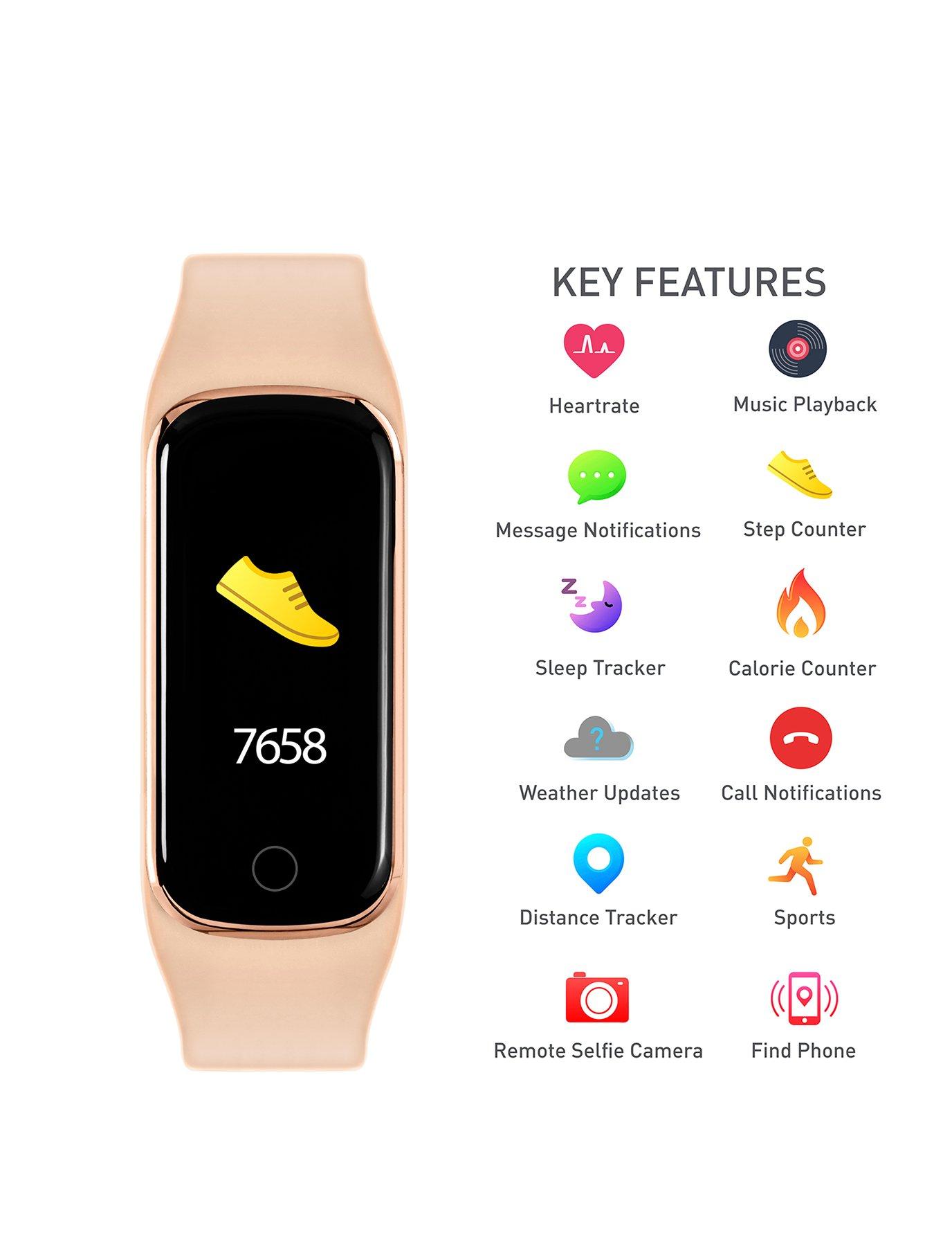 Image 2 of 6 of Reflex Active Series 8 Activity Tracker Smart Watch&nbsp;With Colour Touch Screen and Up To 7 Day Battery Life