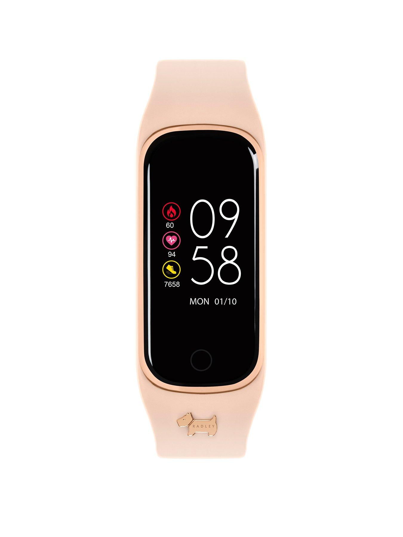 undefined Ladies Series 8 Cobweb Silicone Strap Watch