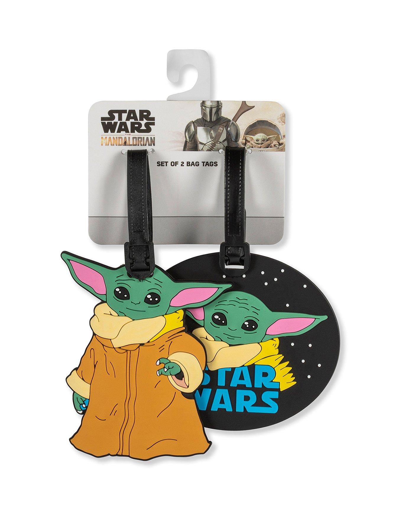 Disney Star Wars: Mandalorian Baby Yoda 2-Piece Luggage Tags
