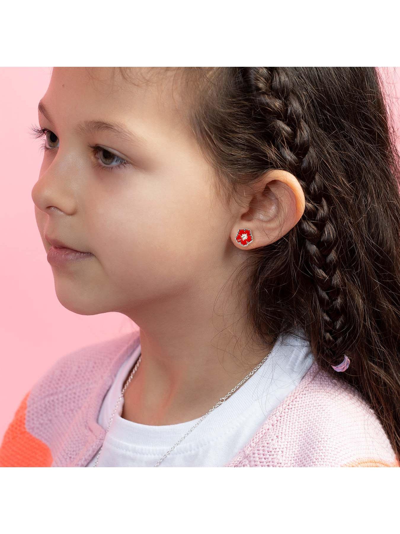 Little girl hot sale disney earrings