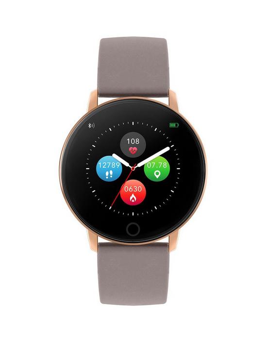 front image of reflex-active-series-5-smart-watch-with-heart-rate-monitor-music-control-colour-touch-screen-and-upto-7-day-battery-life