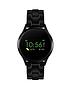  image of reflex-active-series-4-smart-watch-with-colour-touch-screen-and-black-stainless-steel-bracelet