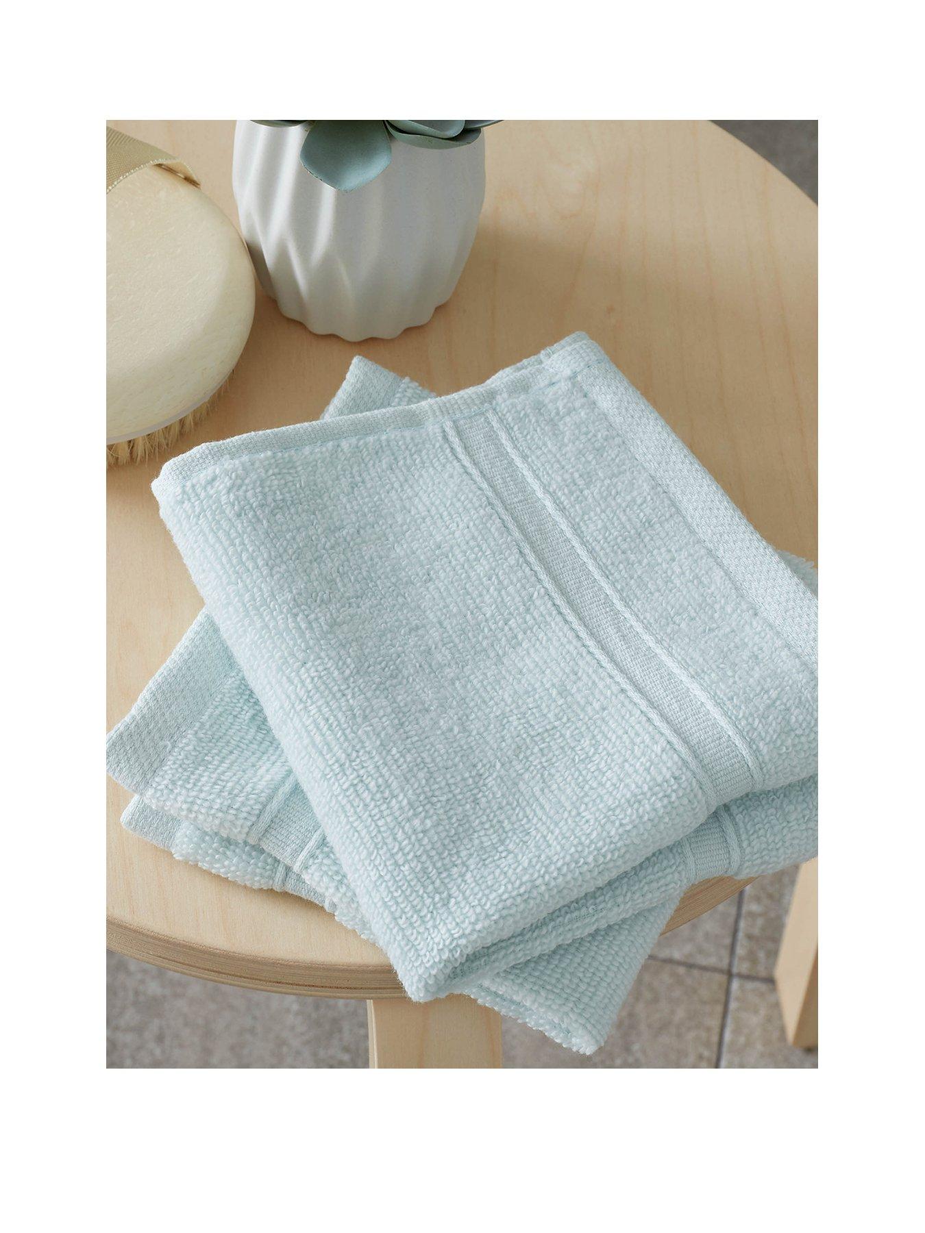 undefined Zero Twist Face Cloth Pair