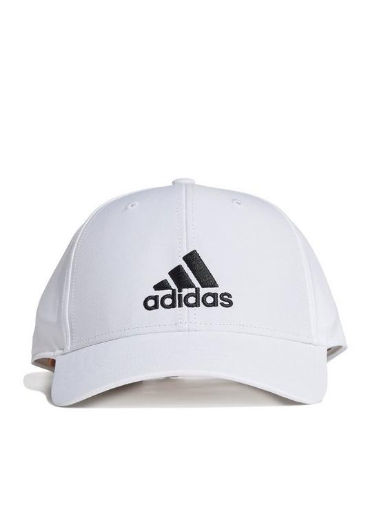 front image of adidas-performance-lightweight-embroidered-baseball-cap