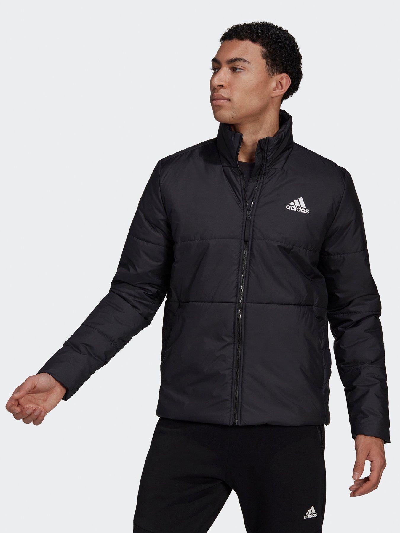 front image of adidas-sportswear-mens-bsc-3s-ins-jkt-black