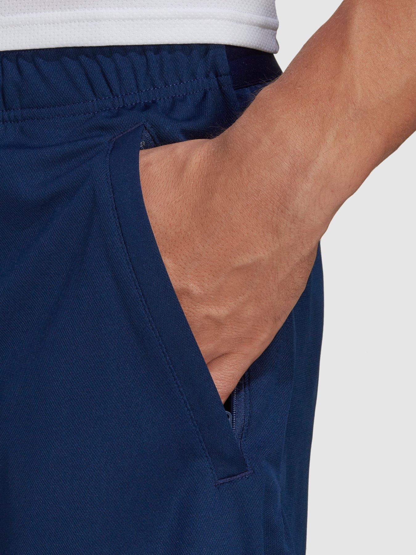  image of adidas-performance-train-essentials-logo-training-shorts-navy