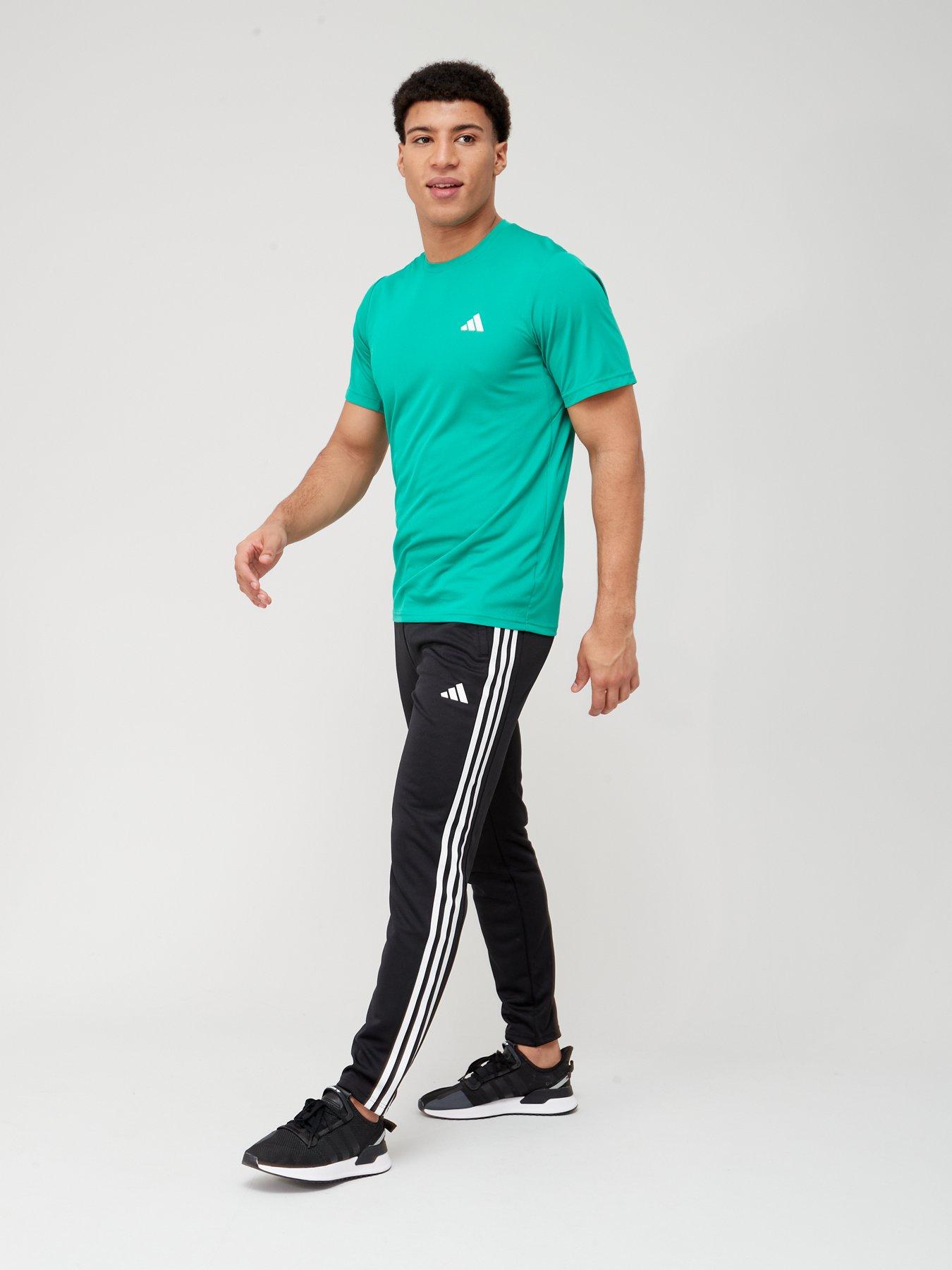 adidas Train Essentials 3-Stripes Training Pants - Black