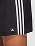  image of adidas-sportswear-3-stripes-clx-swim-shorts-blackwhite