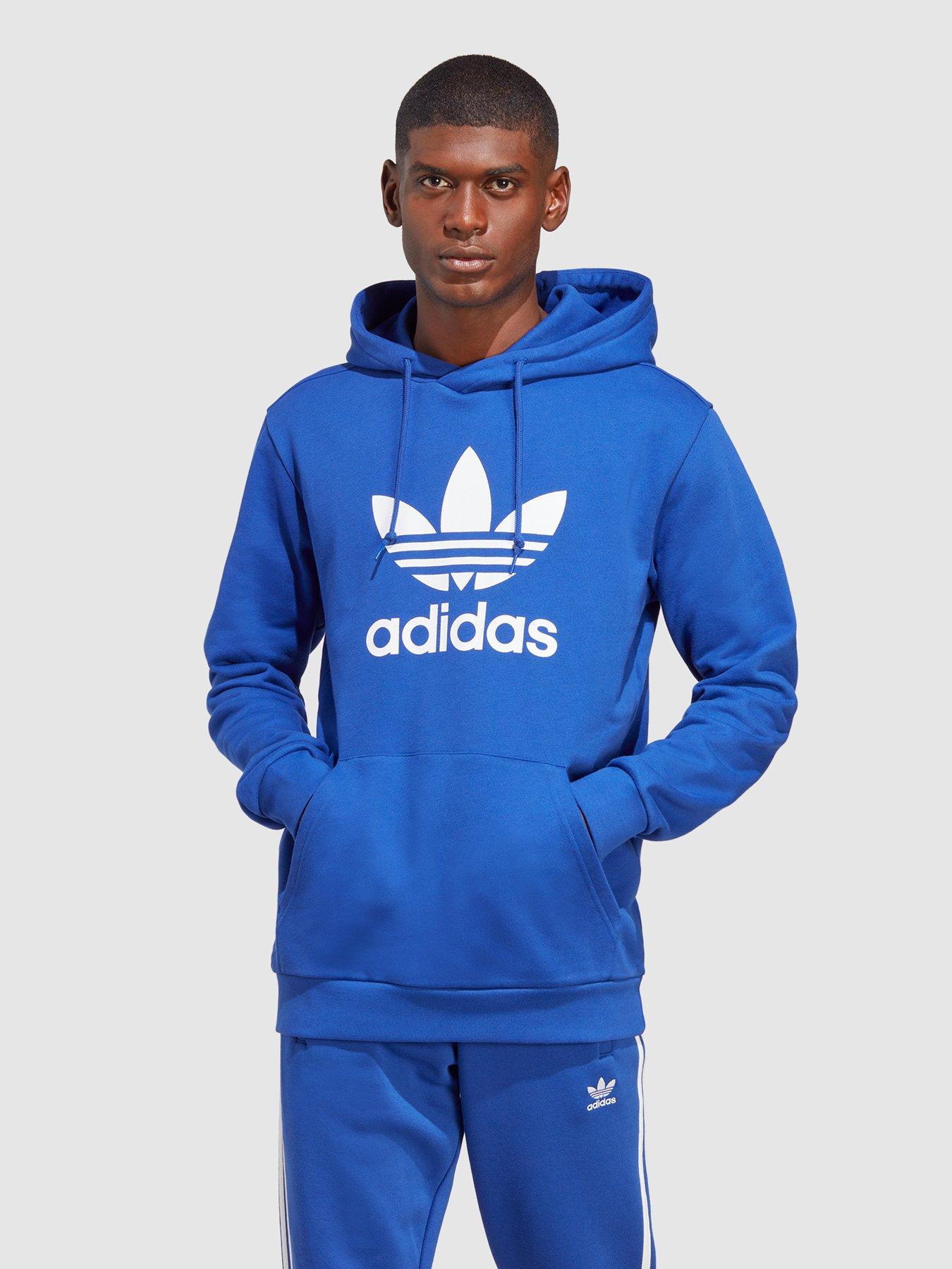 adidas Originals Adicolor Classics Trefoil Hoodie Blue