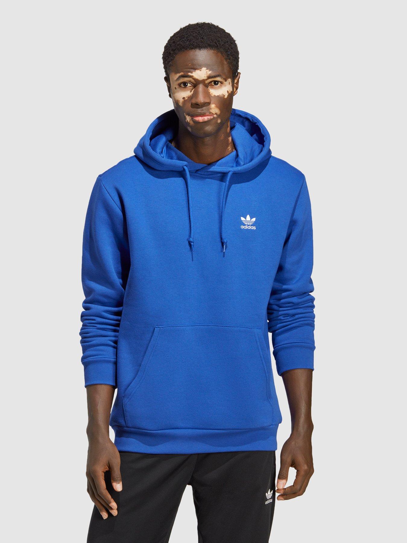 Trefoil Essentials Hoodie - Blue