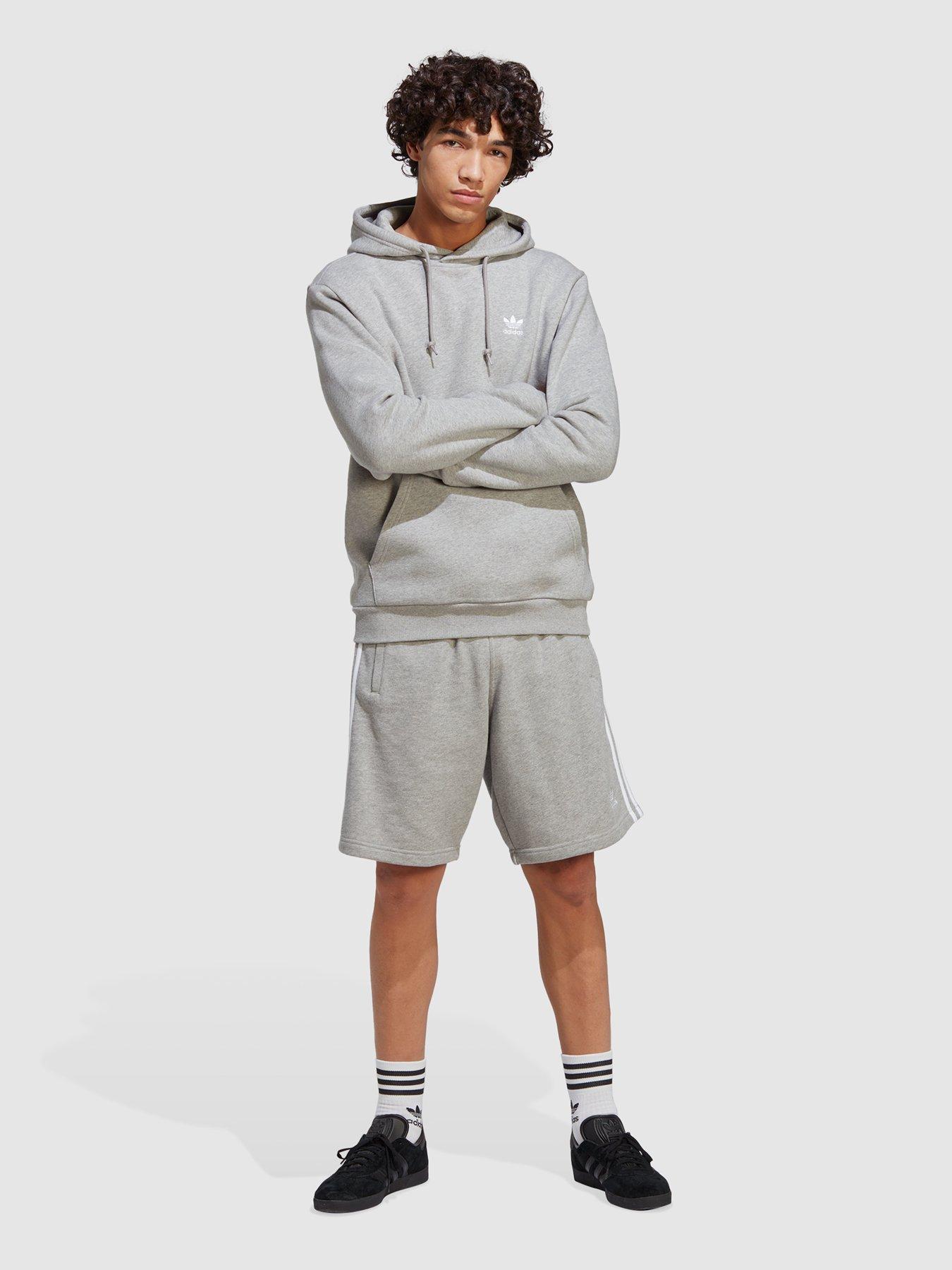 Adidas originals sweat shorts grey on sale