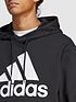  image of adidas-sportswear-essentials-french-terry-big-logo-hoodie-black