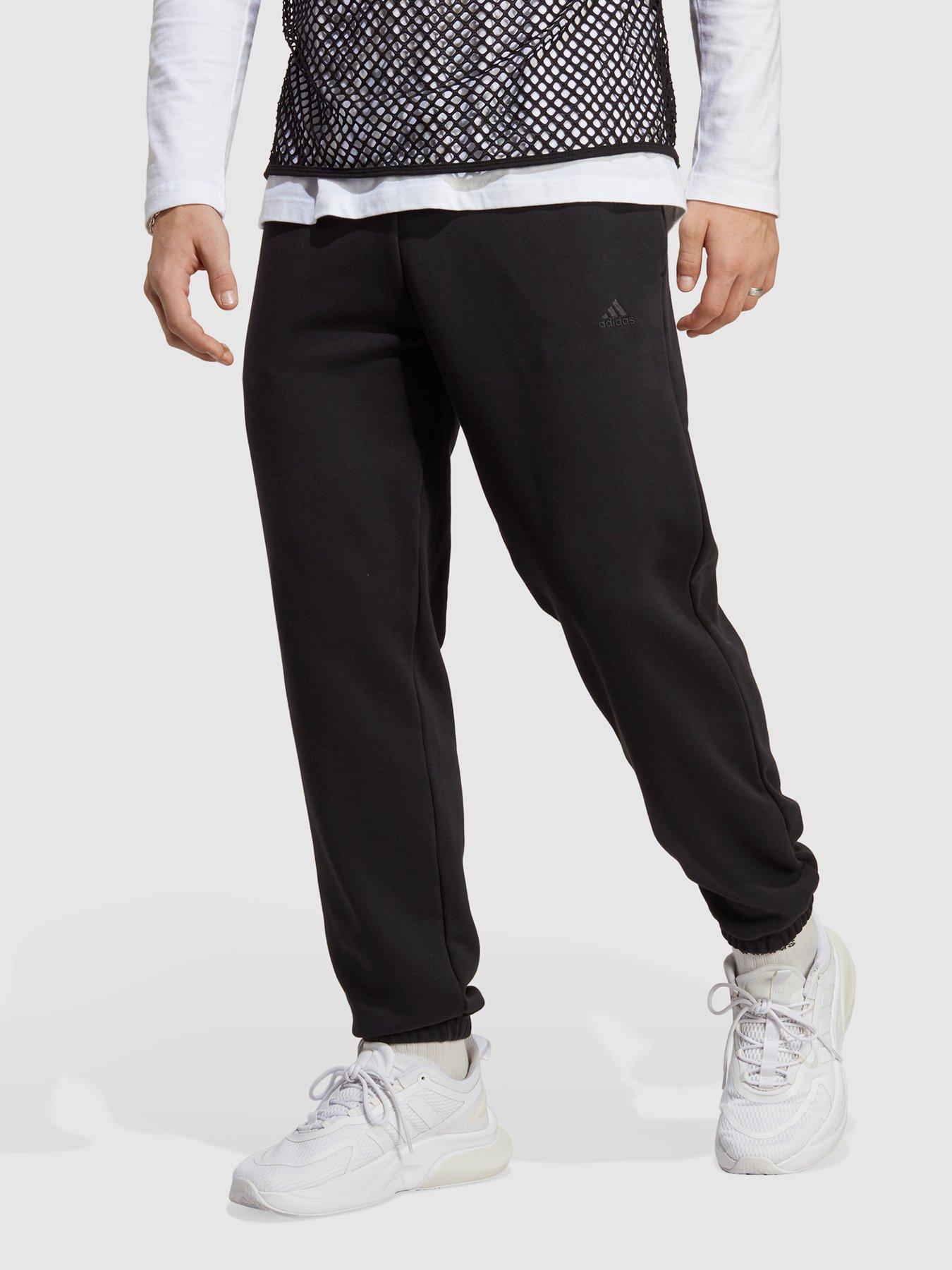 Adidas best sale joggers material