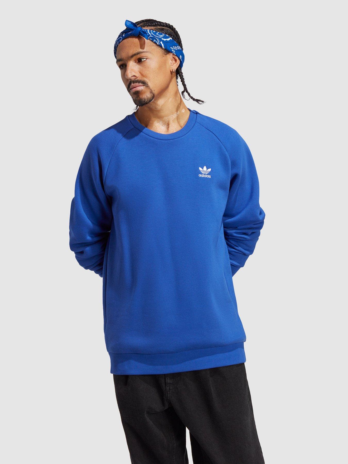 adidas Originals Trefoil Essentials Crewneck Sweatshirt - Blue