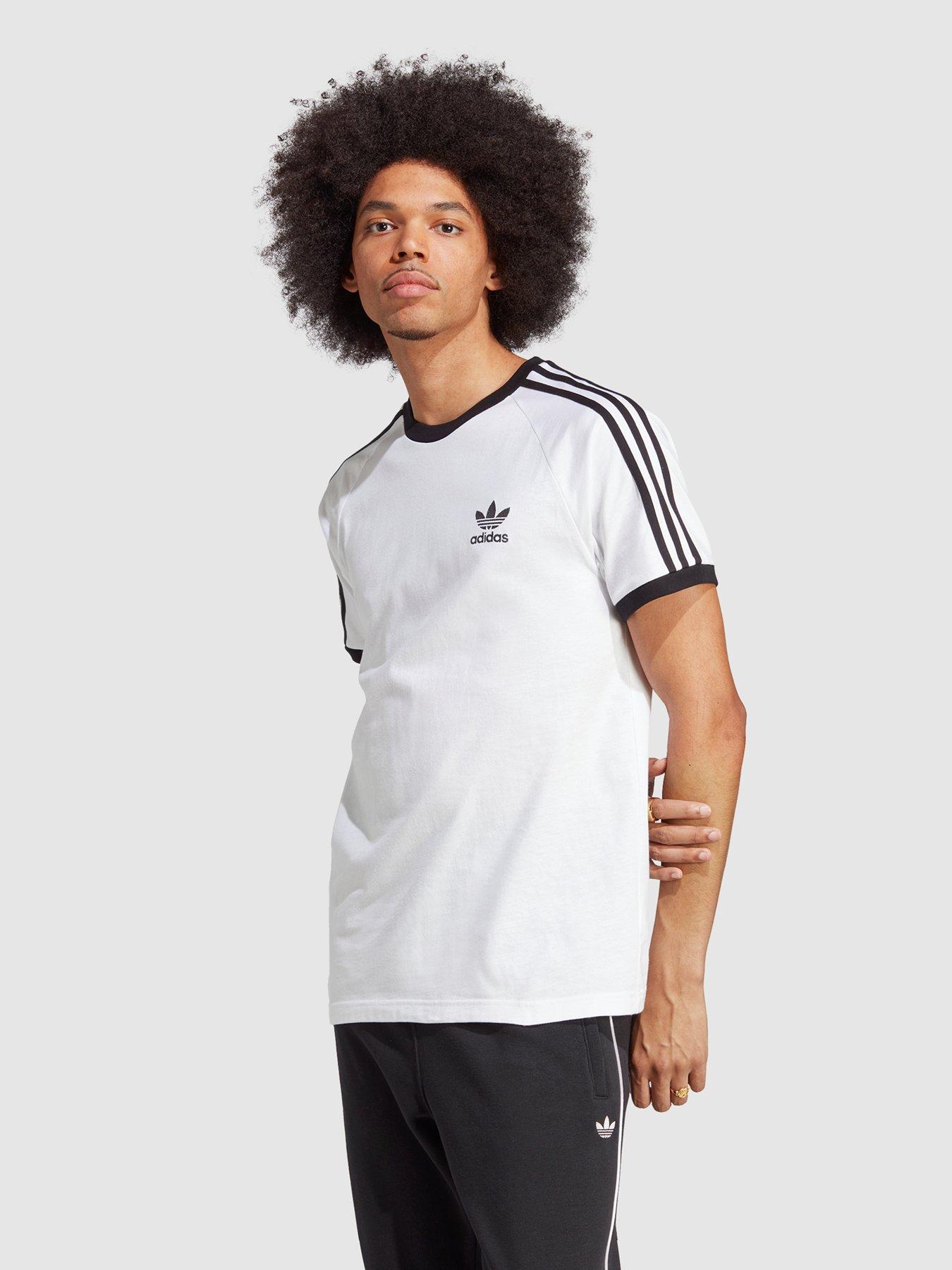 adidas Originals Adicolor Classics 3-Stripes T-Shirt - White