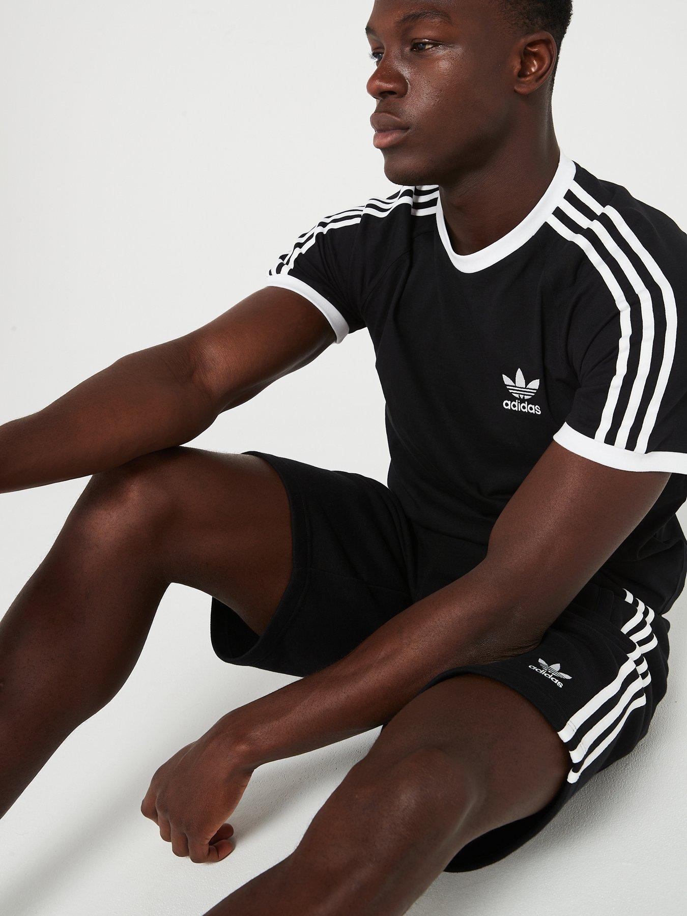  image of adidas-originals-adicolor-classics-3-stripes-t-shirt-black