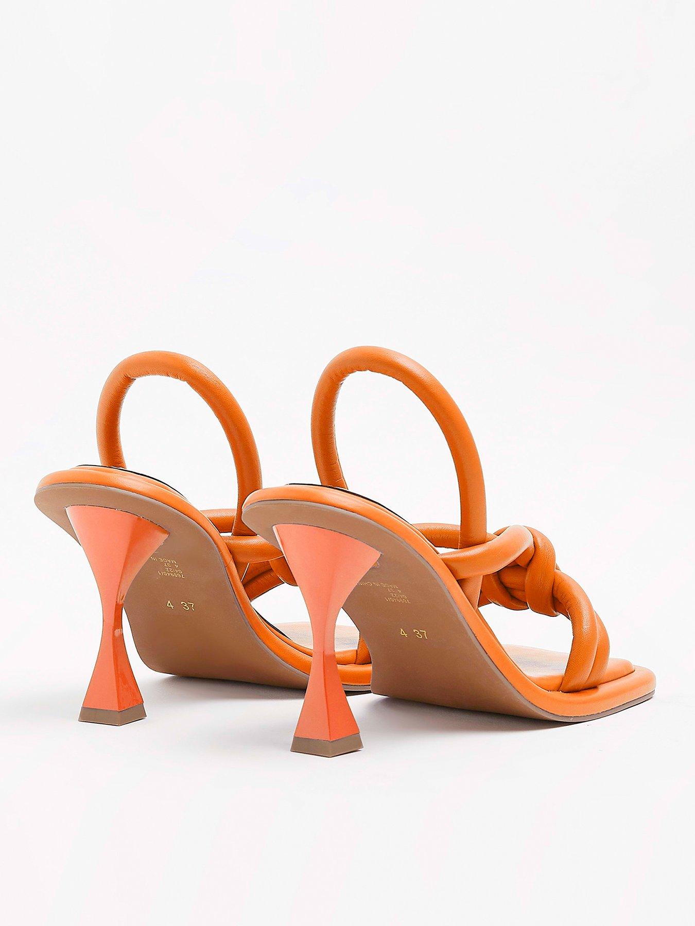 Orange sandals river on sale island