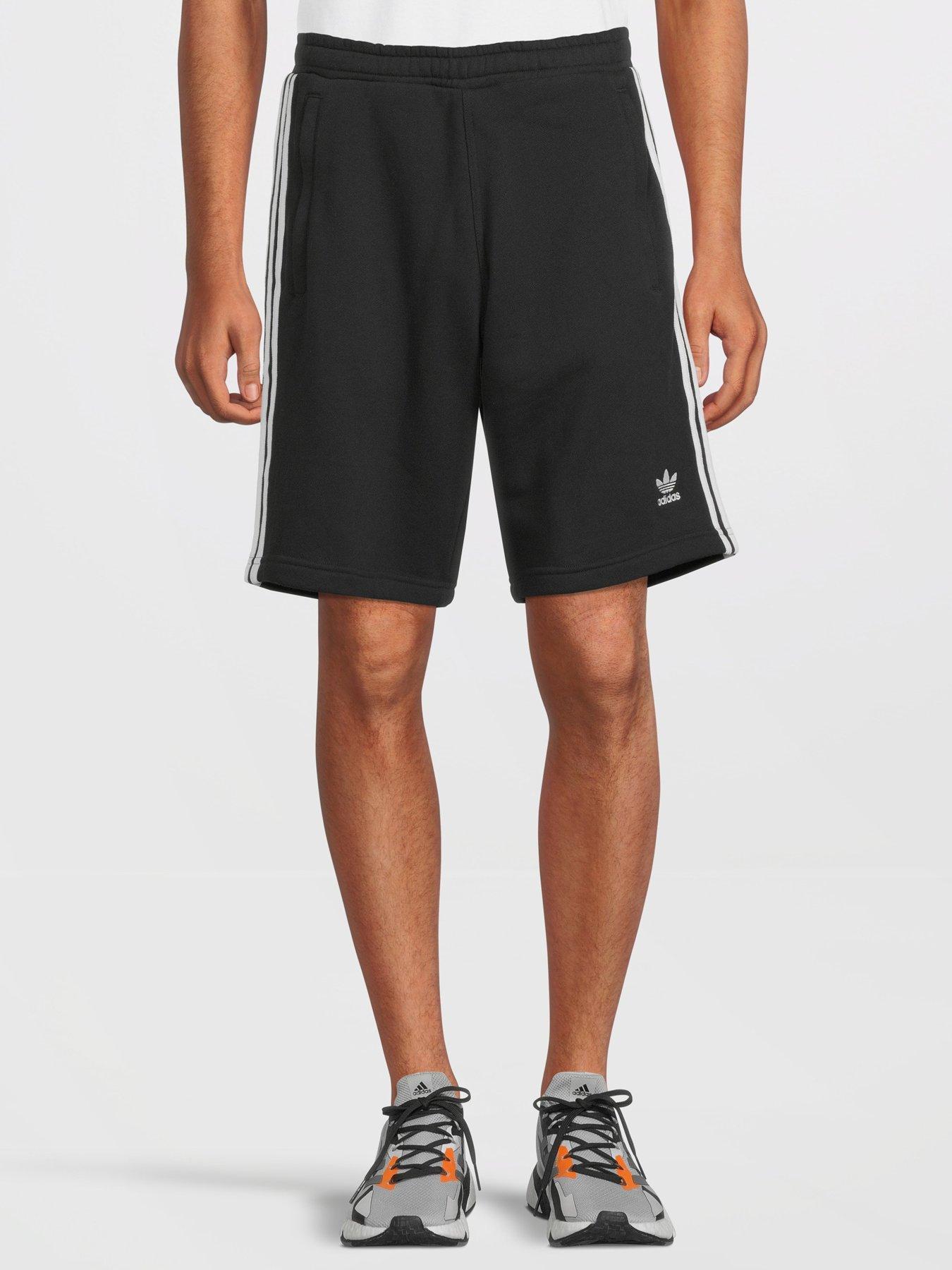 adidas-originals-adicolor-classics-3-stripes-sweat-shorts-black