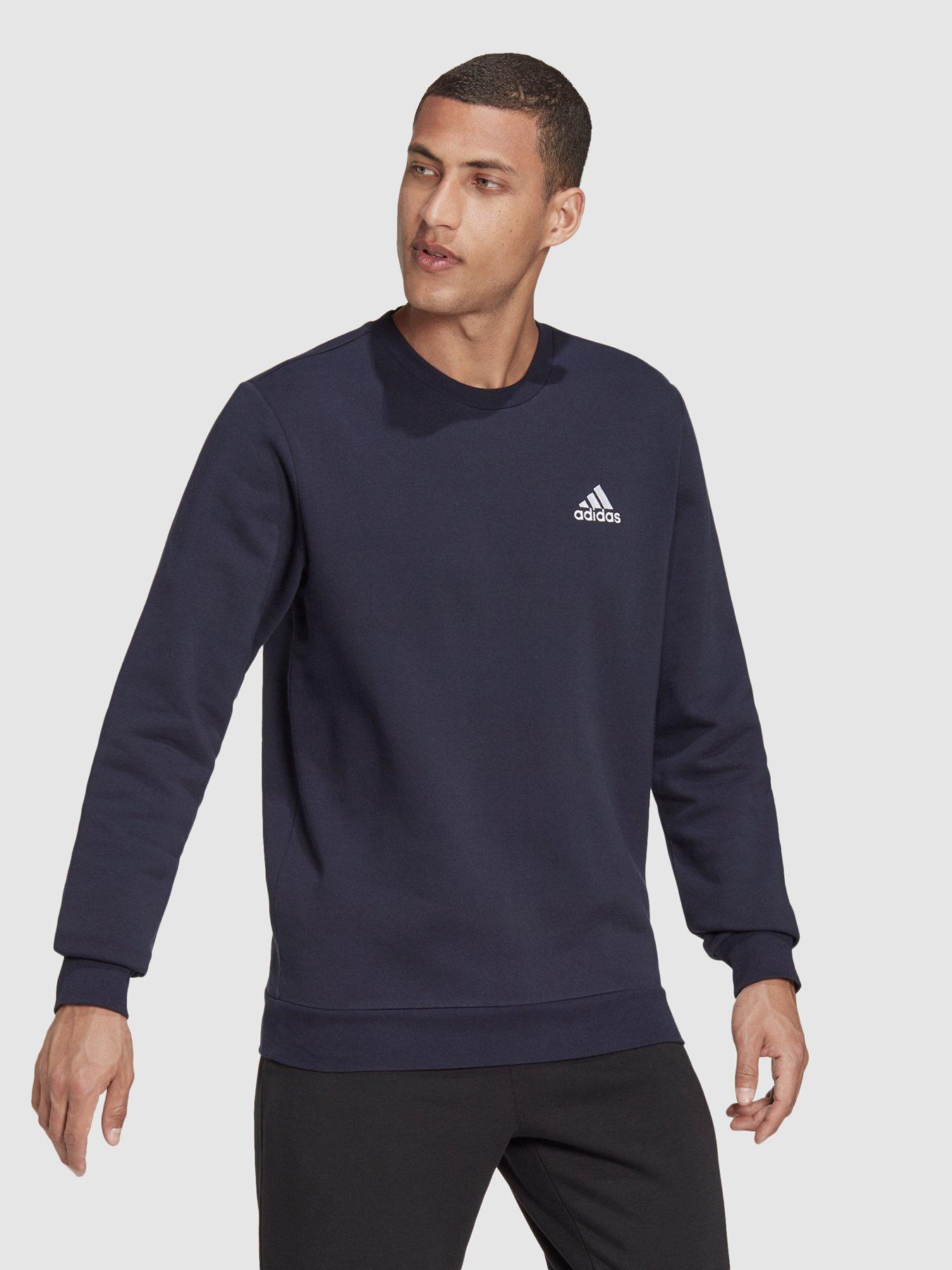 undefined Mens Essentials Sweatshirt (Long Sleeve) - Navy