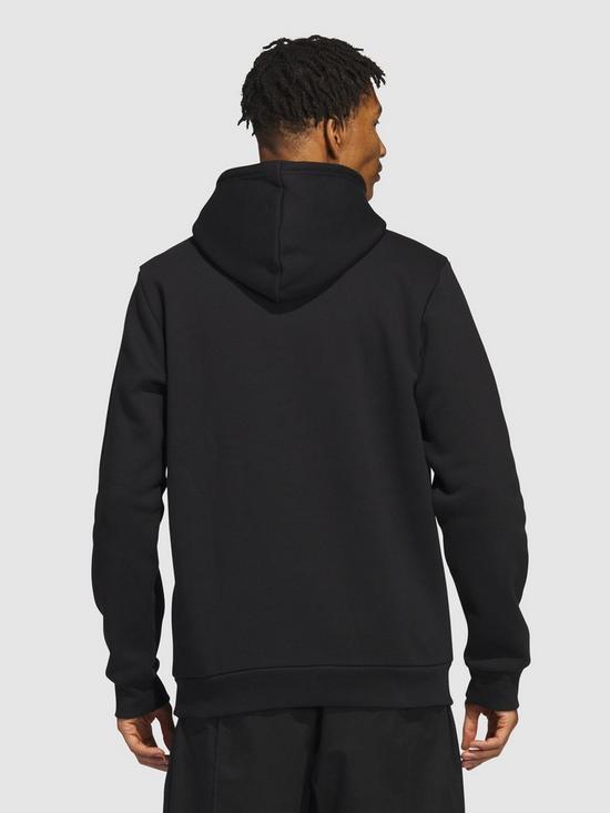 stillFront image of adidas-originals-trefoil-essentials-hoodie-black