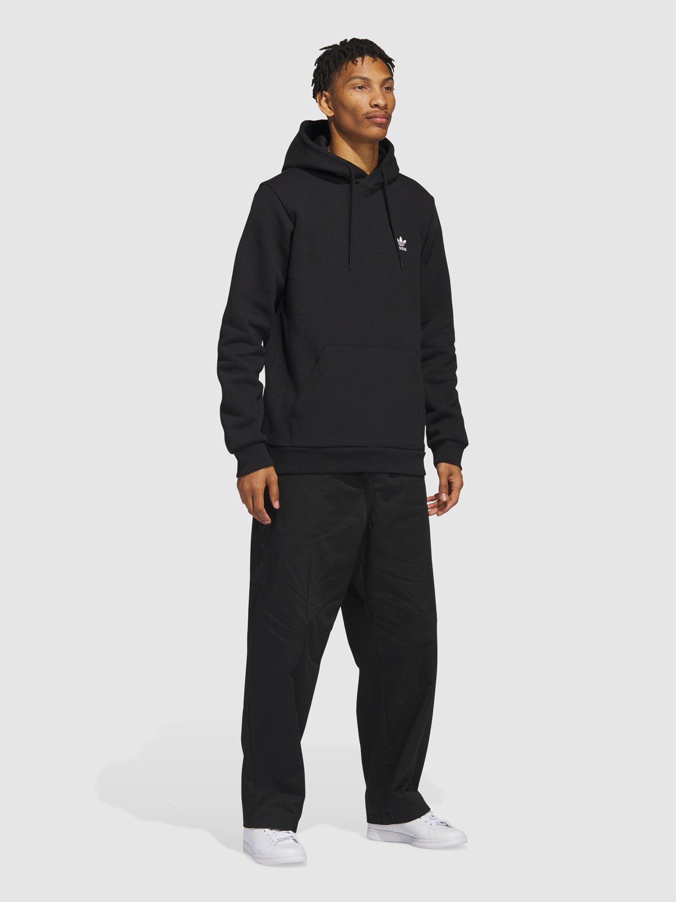  image of adidas-originals-trefoil-essentials-hoodie-black