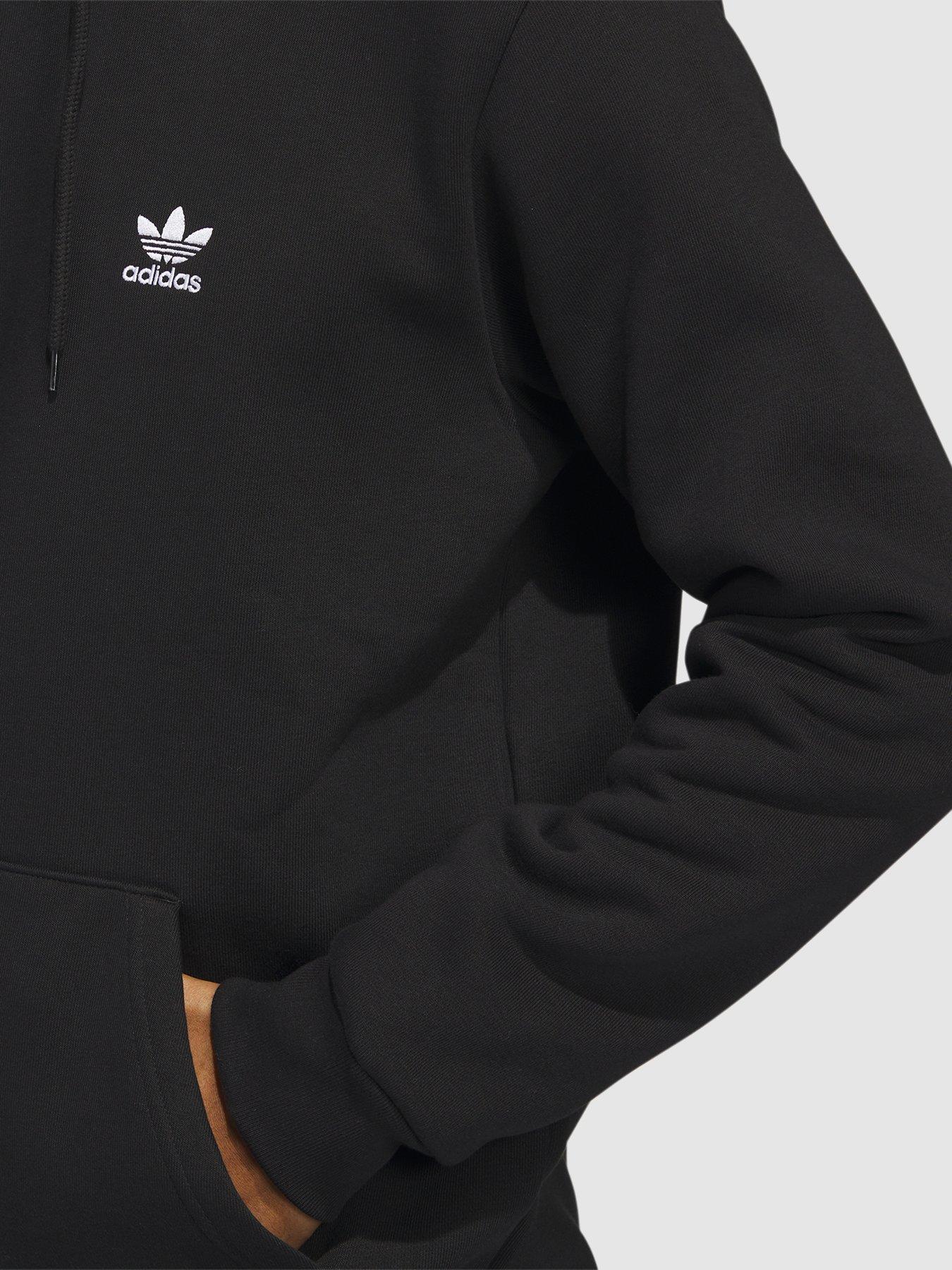  image of adidas-originals-trefoil-essentials-hoodie-black