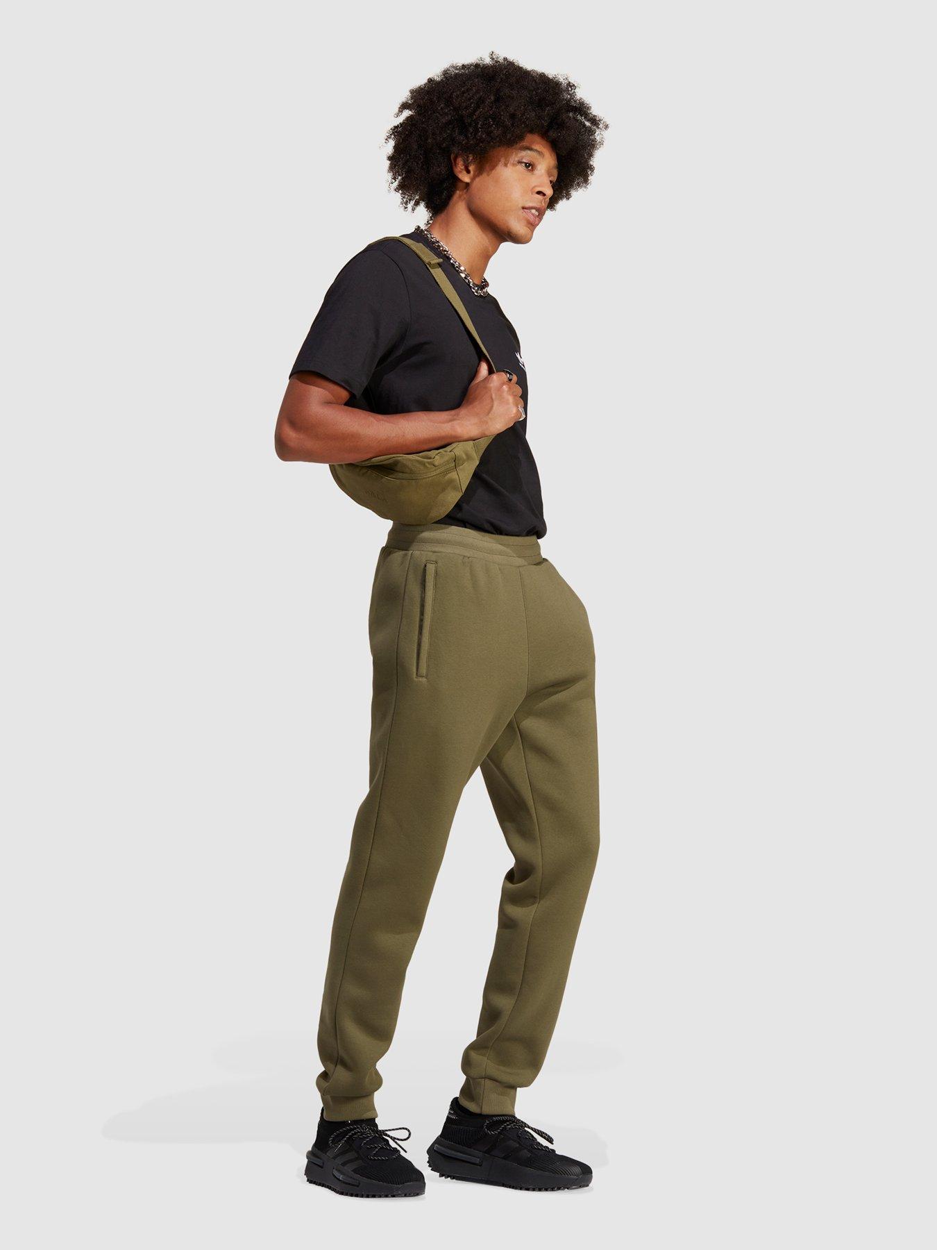 Khaki on sale adidas joggers