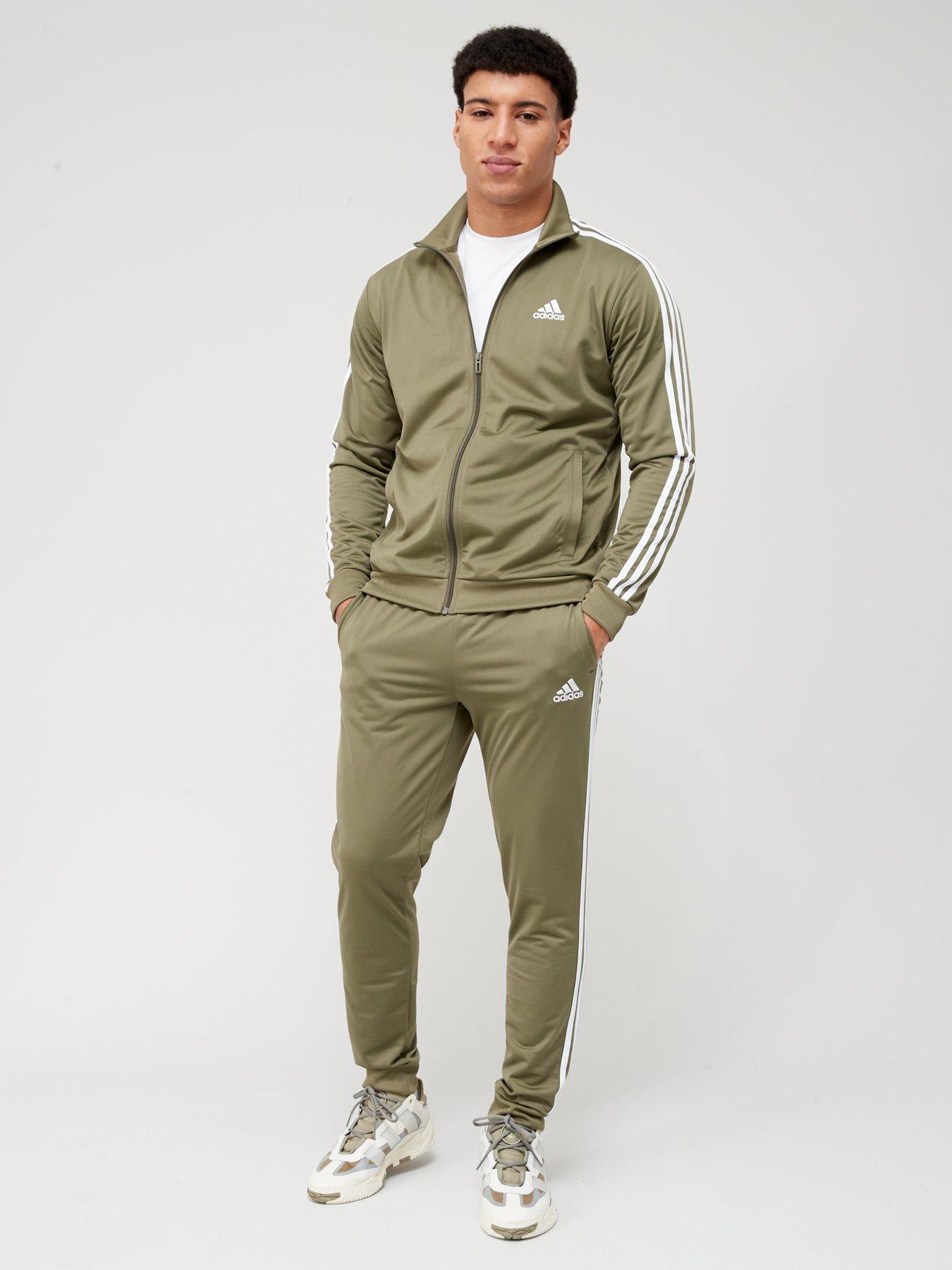 Adidas two stripe sales tracksuit