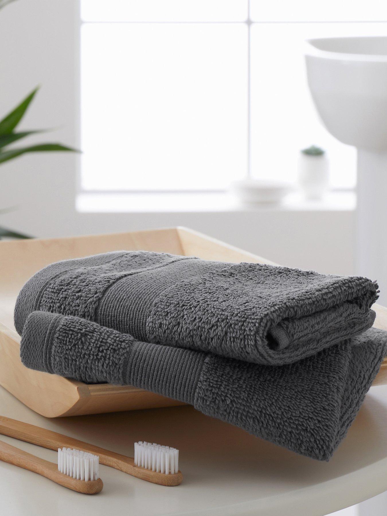  image of catherine-lansfield-antibacterial-face-cloth-pair
