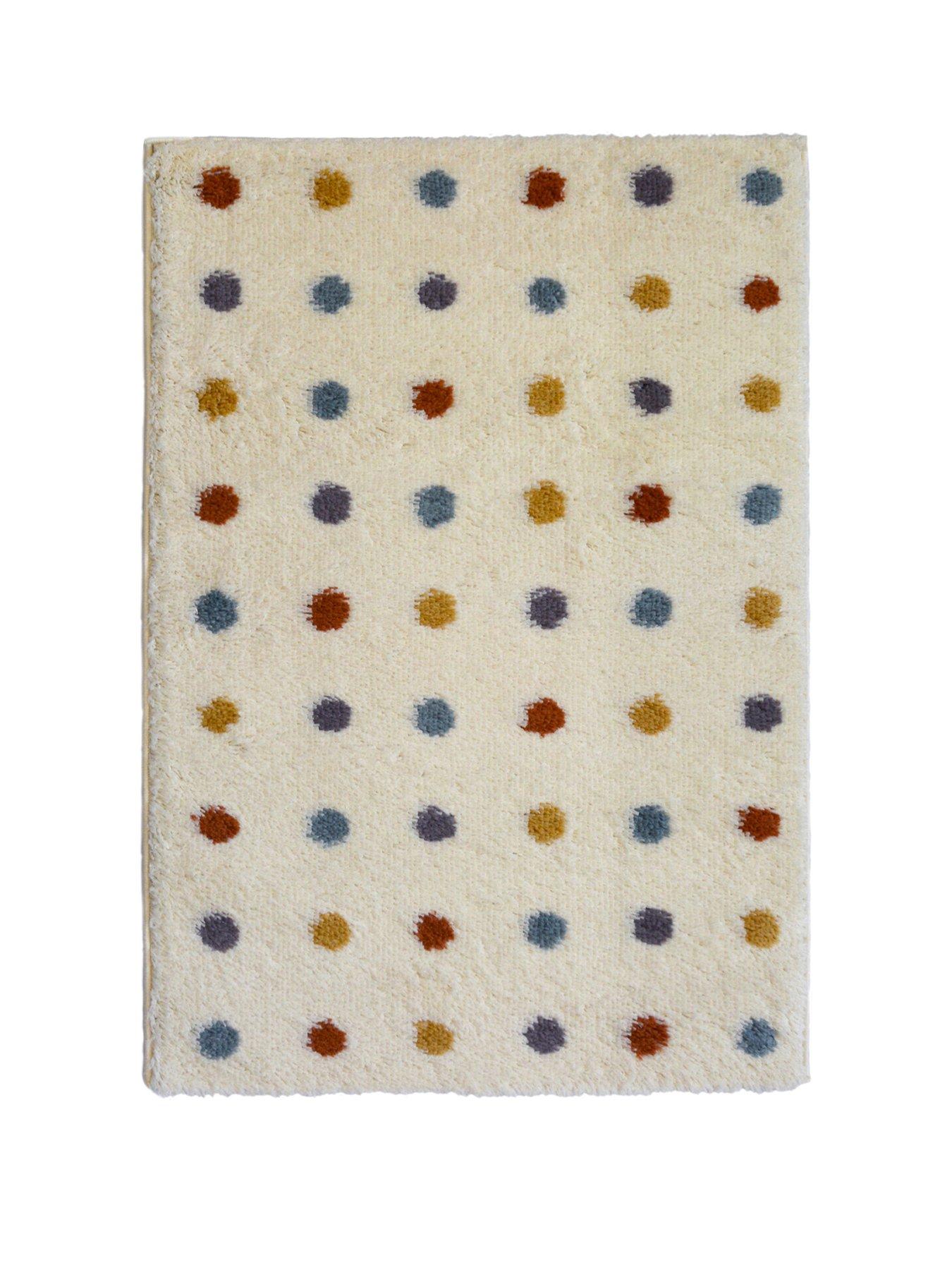  image of everyday-snug-shaggy-spot-rug-multi