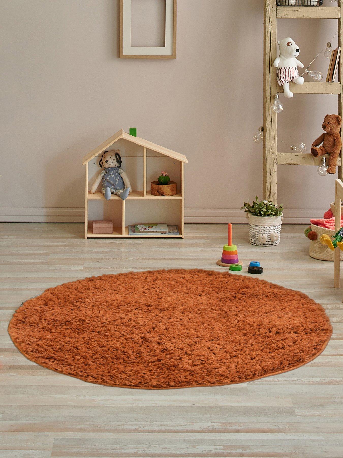 undefined Small Snug Shaggy Circle Rug