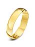  image of love-gold-9ct-yellow-gold-personalised-band-ring-3