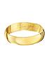  image of love-gold-9ct-yellow-gold-personalised-band-ring-3