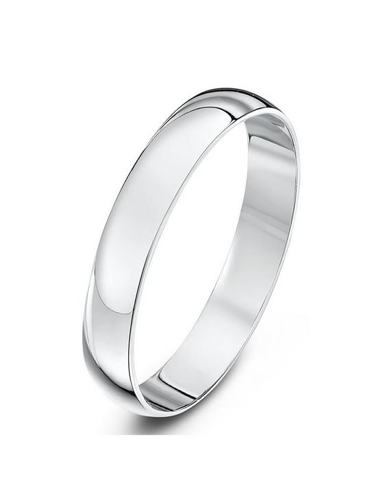 front image of love-gold-9ct-white-gold-personalised-band-ring-3m