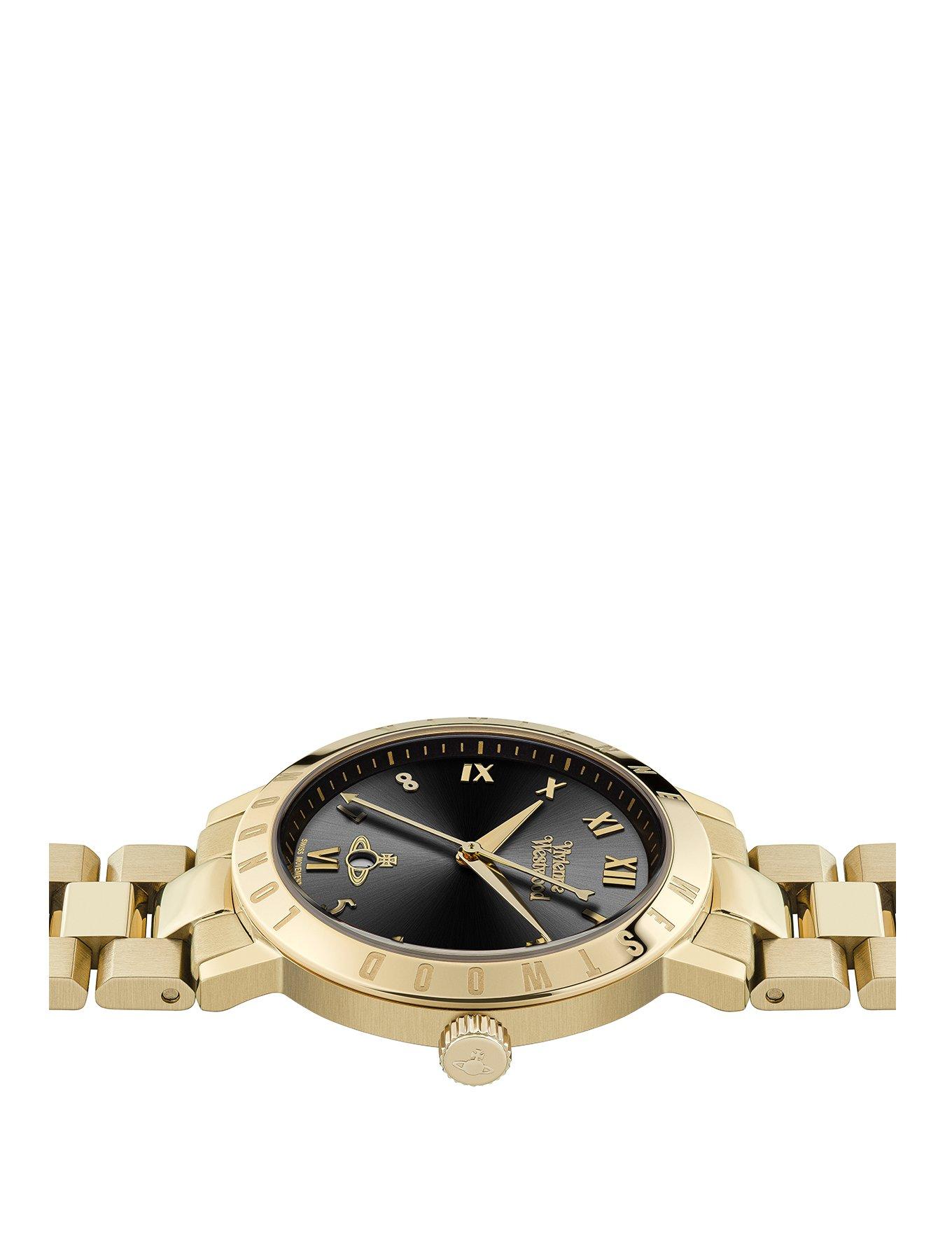 Vivienne Westwood Ladies Bloomsbury Ladies Quartz Watch with Black Dial