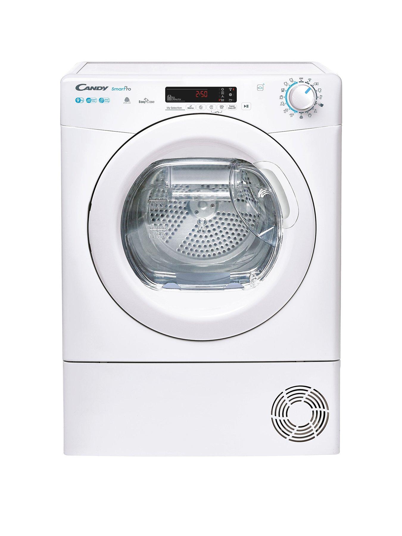 Candy Smart Pro CSOE H9A2DE80 9kg Heat Pump Tumble Dryer, A++ Rated