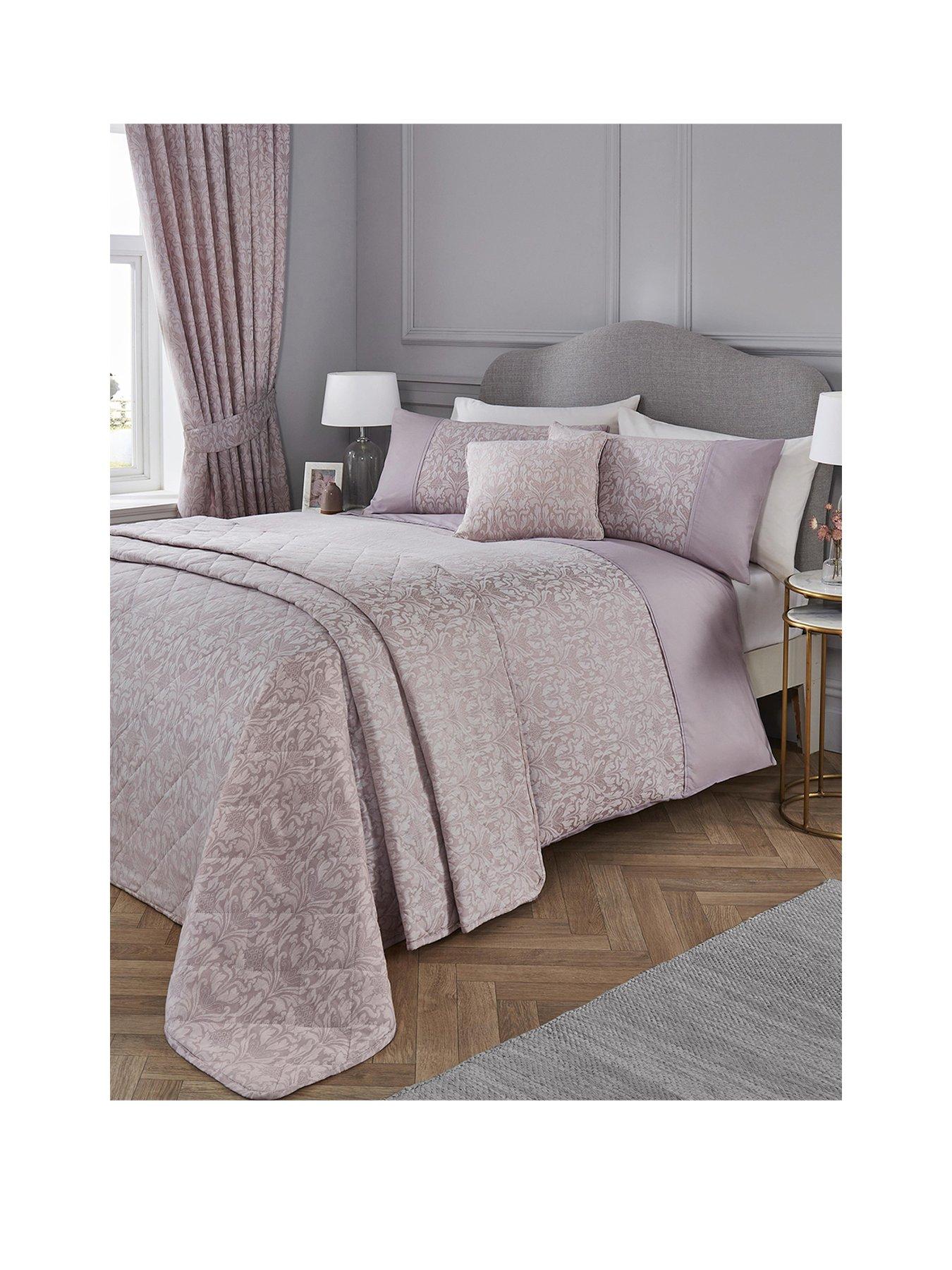 purple jacquard duvet cover