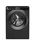  image of hoover-h-wash-500-hd496ambcb-freestanding-washer-dryer-wifi-connected-a-rated-9-kg6-kg-load-1400-rpm--nbspblack