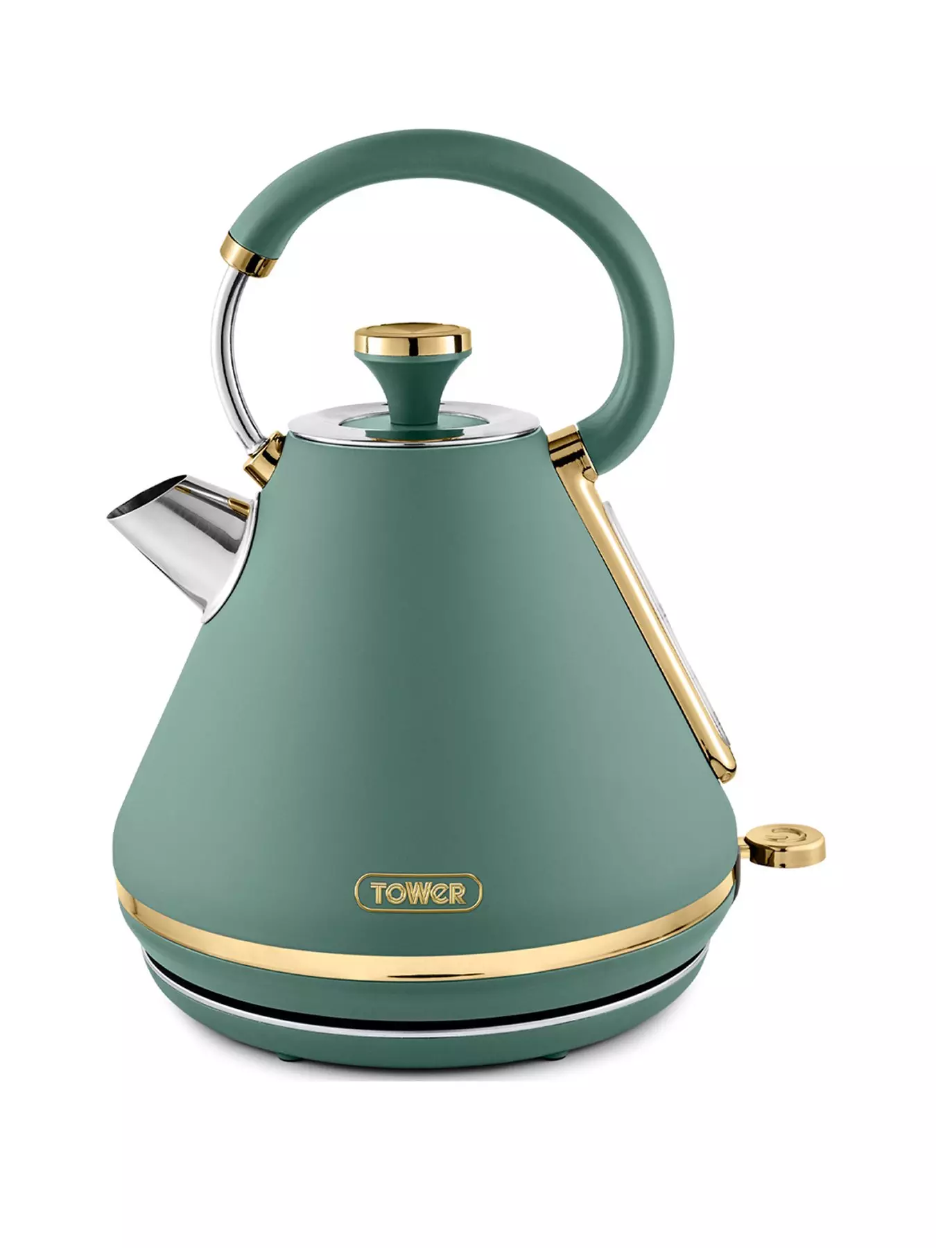 Dr.HOWS Deluxe Stainless Steel Tea Kettle Stovetop 3.5L, Tea Pot Food Grade  Stainless Steel & Folding Silicon Handle, Easy to Clean Suitable for All