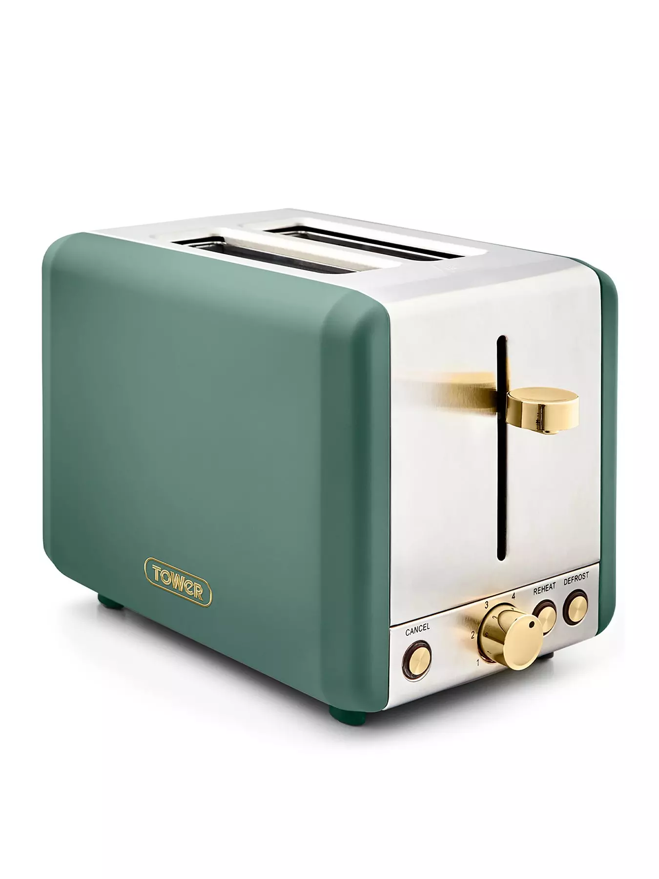 Smeg Matte Jade Green 2-Slice Toaster + Reviews