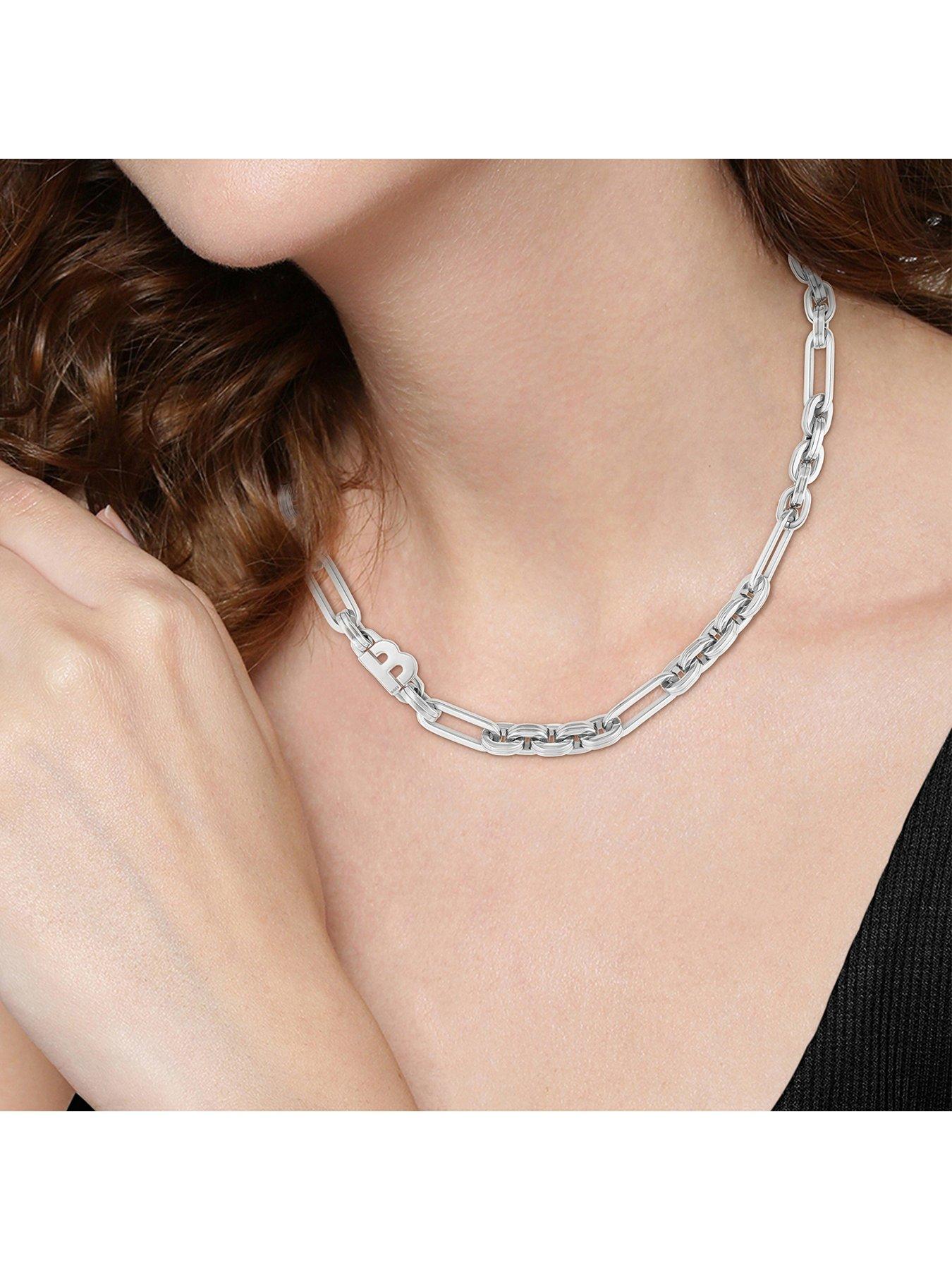  image of boss-ladies-hailey-stainless-steel-necklace