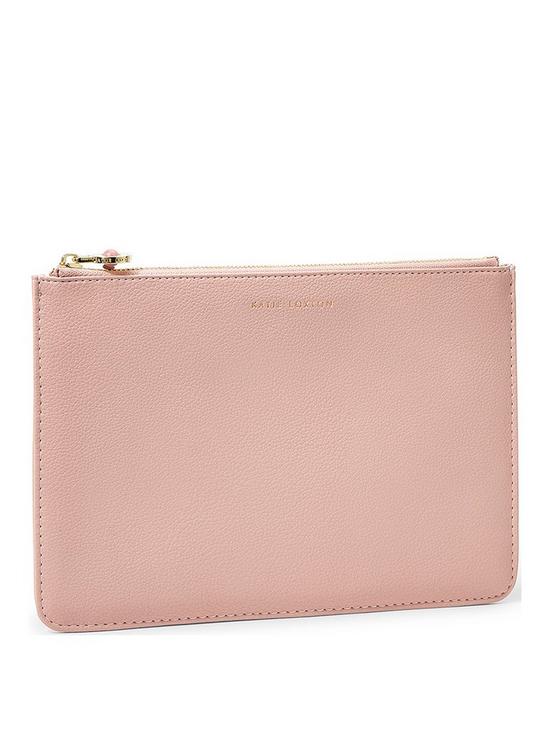 front image of katie-loxton-wellness-secret-message-pouch-birthday