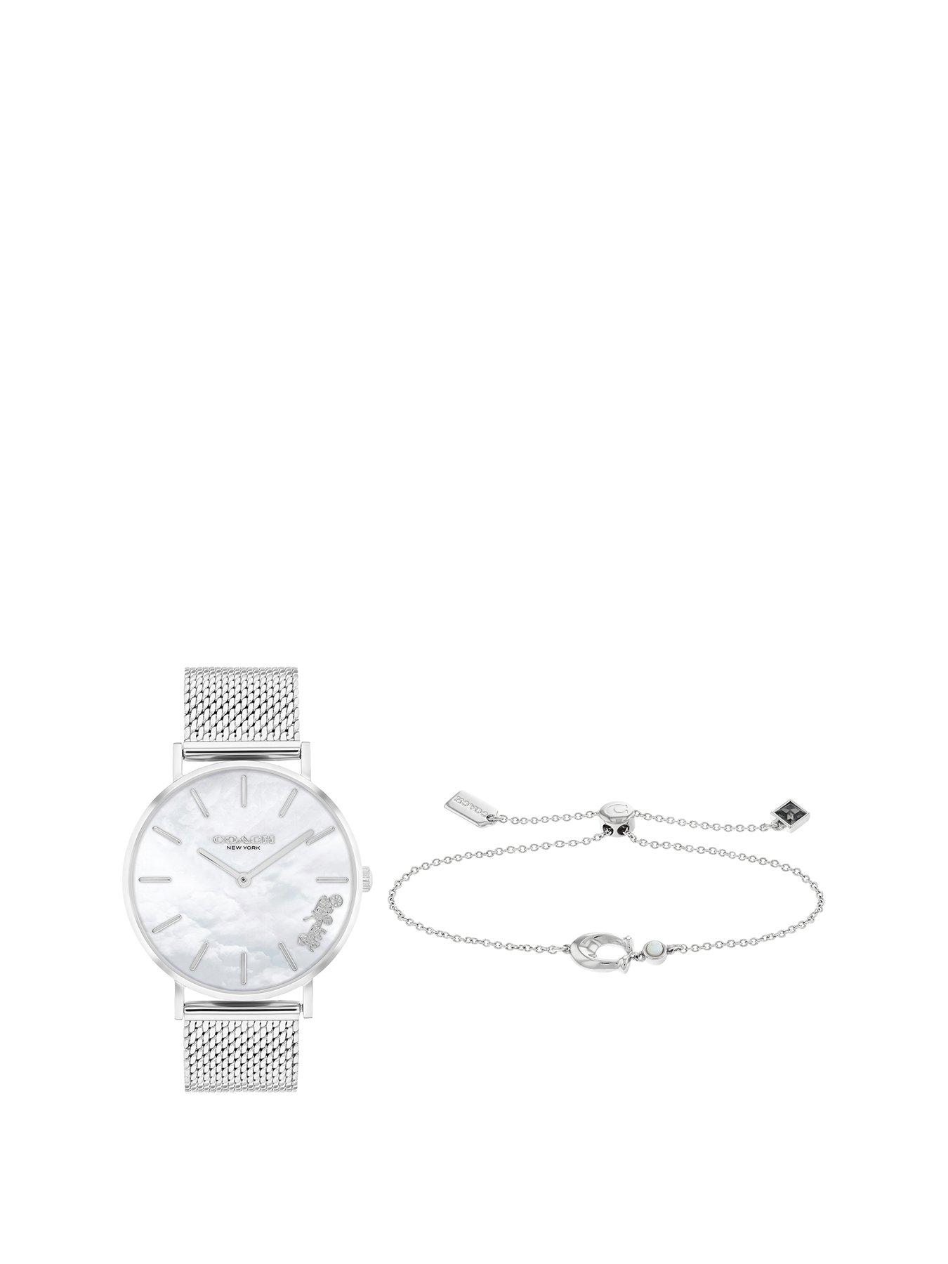COACH Ladies Perry Watch and Bracelet Gift Set