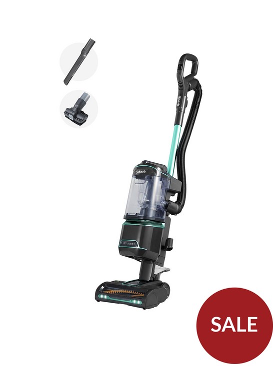 front image of shark-upright-corded-vacuum-with-anti-hair-wrap-liftaway-technology-and-complete-seal-nz690uk