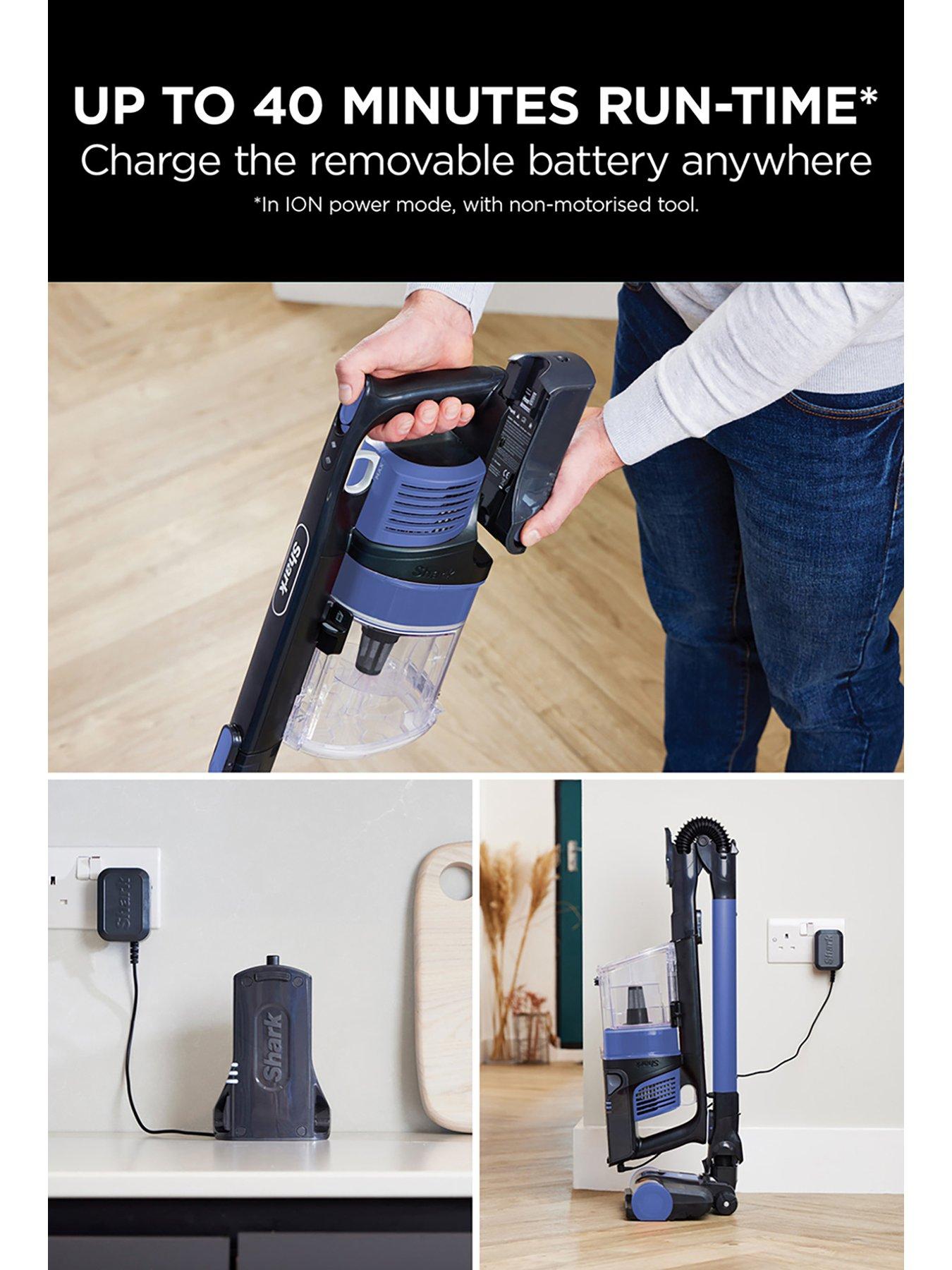  image of shark-cordless-stick-vacuum-with-anti-hair-wrap-and-flexology-40-minsnbsp--iz202uk