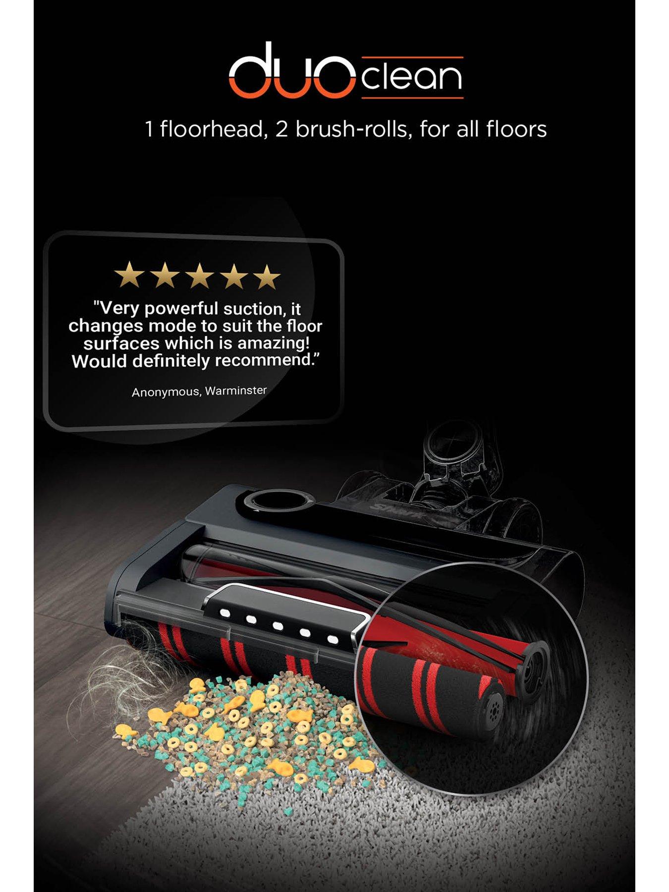  image of shark-stratos-cordless-stick-vacuum-with-anti-hair-wrap-powerfins-technology-and-flexology-true-pet-brush-120-mins-iz420ukt