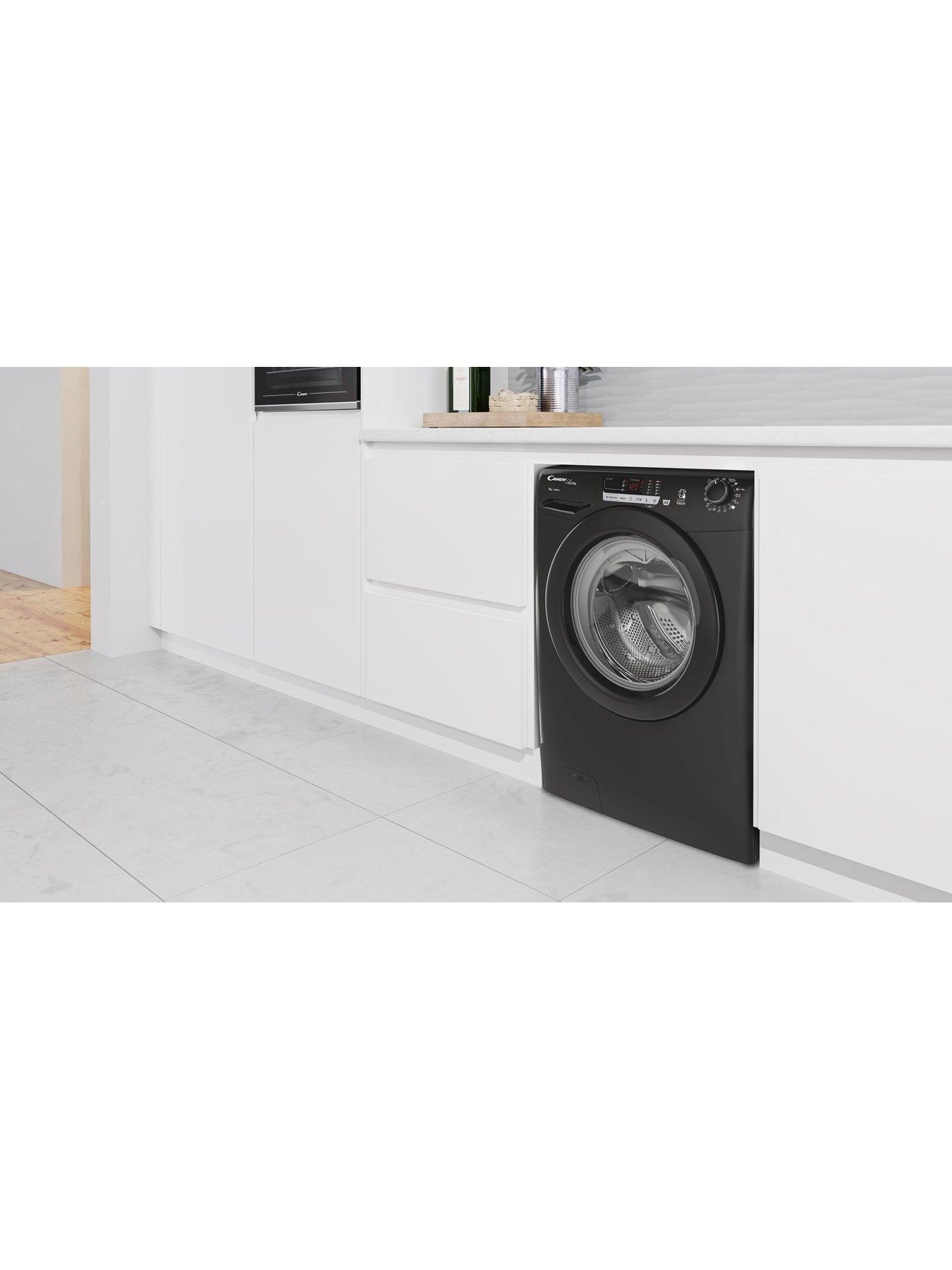  image of candy-ultra-hcu1482dbbe-freestanding-washing-machine-8kg-load-1400-rpm-android-app-enabled-eco-cycles-waterampenergy-auto-sensing--nbspblack
