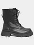  image of yours-extra-wide-fit-mocc-toe-boot-black
