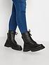  image of yours-extra-wide-fit-mocc-toe-boot-black
